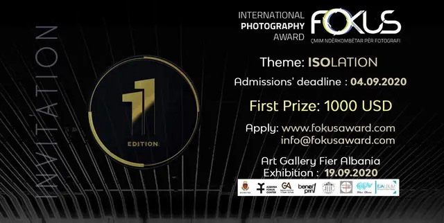 FOKUS AWARD 2020 – “ISOLATION”