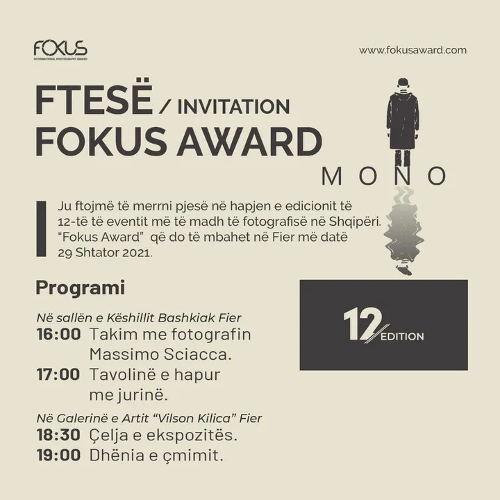 Fokus Award 2021 – Ftesë
