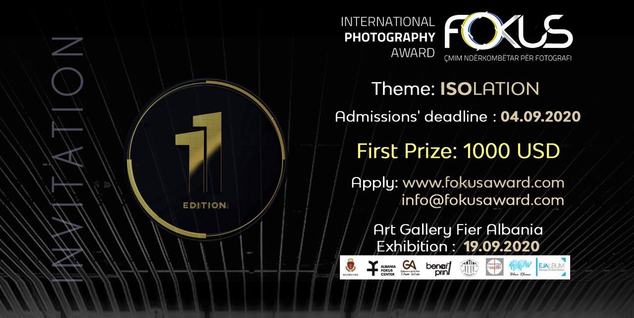 FOKUS AWARD 2020 – "ISOLATION"