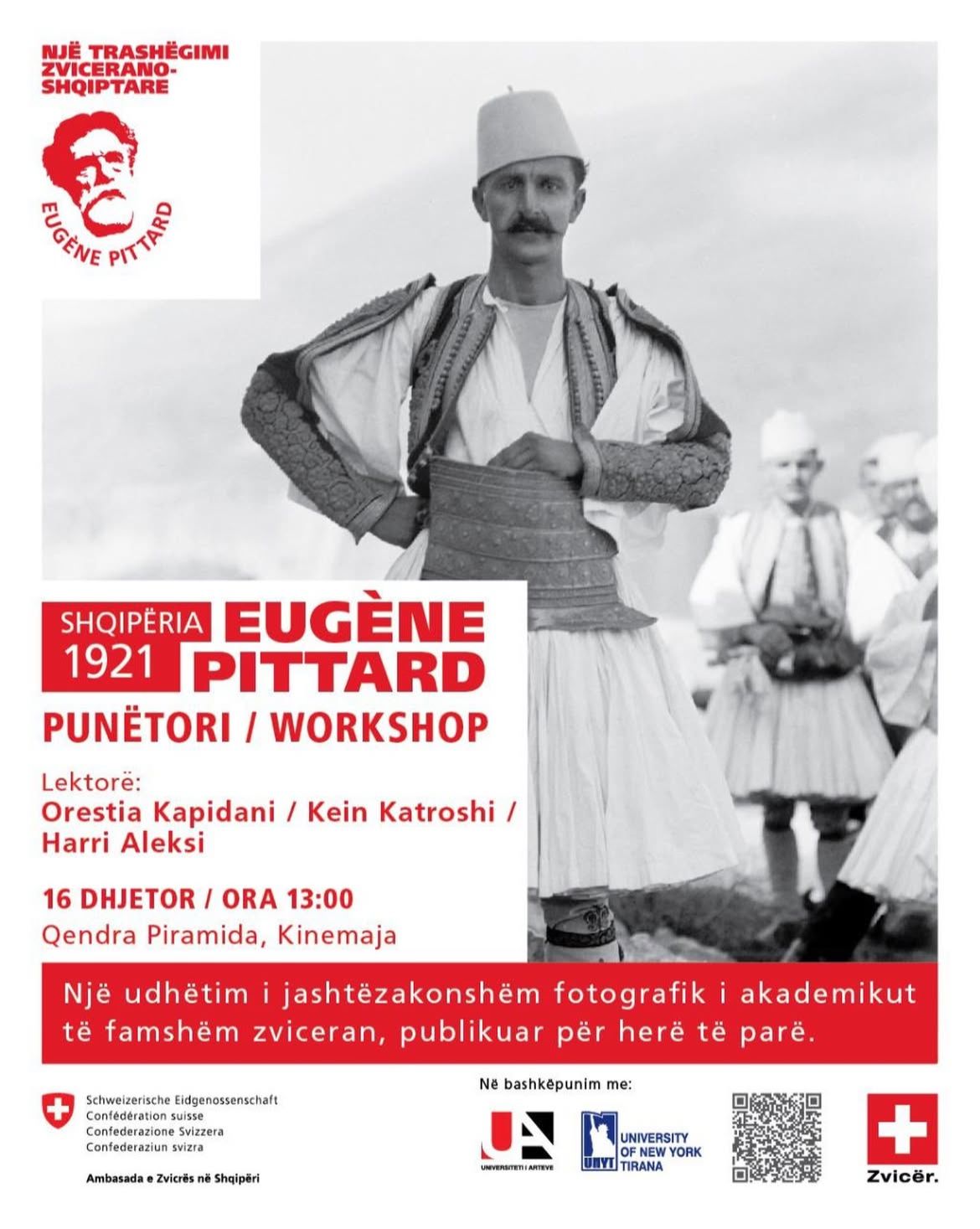 Eugène PITTARD – Workshop