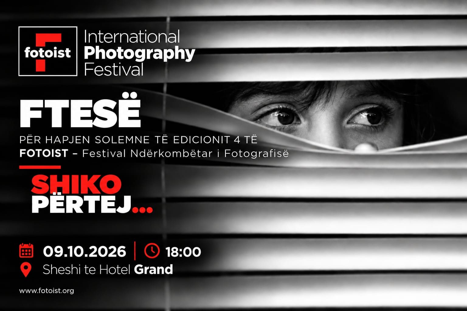 Invitation - FOTOIST – International Photography Festival - Edition 4